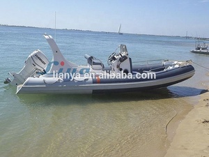Liya เรือยางเป่าลมขนาด22ฟุต,เรือแบบมีหลังคาแบรนด์สำหรับซี่โครง - Product Image 6