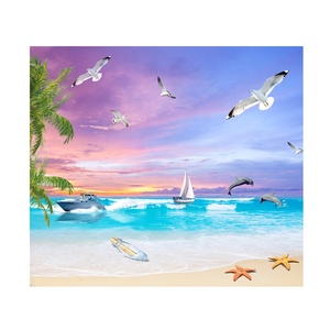 <span class=keywords><strong>Mar</strong></span> piso papel pintado personalizado Mural cielo para la habitación de los niños - Product Image 5