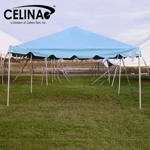 Celina الجملة جيدة جودة شرفة كرنفال حزب خيمة خيمة 15x15 مع الألومنيوم القطب 15 ft x 15 قدم (4.5 متر x 4.5 متر)