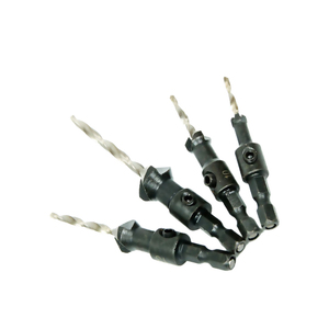 <span class=keywords><strong>Kit</strong></span> 4 Pezzi <span class=keywords><strong>Punte</strong></span> per Svasatura a 90 Gradi con Attacco Esagonale da 1/4 per Lavorazione del Legno e Utensili da Falegnameria - Product Image 4