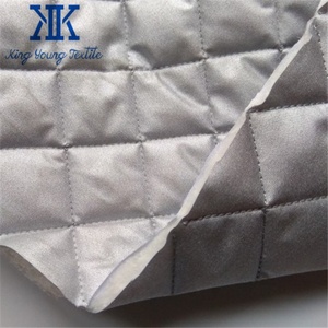 Chất lượng cao hai mặt UV bằng chứng bạc tráng Polyester Oxford chần cách điện không thấm nước chịu nhiệt vải - Product Image 1