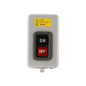 ALION venda quente controle interruptores caixa BS-230B Power botão interruptor para venda 220V