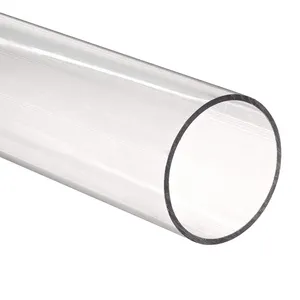 Safety Transparent Clear Hard Pipe Polyurethane Non Toxic Pvc Pipe With Custom Design