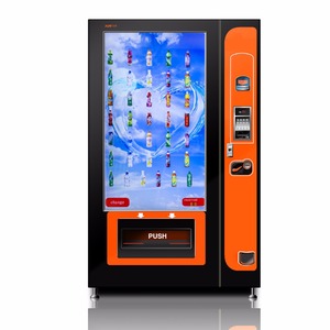 Precio directo de fábrica mejor venta de la pantalla grande de alimentos máquina expendedora con calefacción automática - Product Image 1