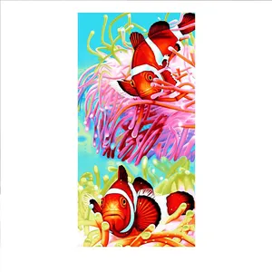 Custom Sublimation Printing Funny Thick rectangular Swimming Hobo Beach Towel