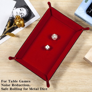 Vente en gros <span class=keywords><strong>Plateau</strong></span> à dés personnalisé en cuir PU <span class=keywords><strong>Plateau</strong></span> à dés pliable dnd <span class=keywords><strong>Plateau</strong></span> <span class=keywords><strong>de</strong></span> rangement hexagonal pour le <span class=keywords><strong>jeu</strong></span> - Product Image 5