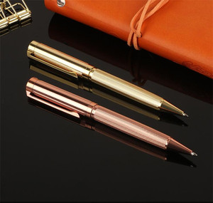 TTX ปากกาหัวลูกกลิ้งโลหะสีโรสโกลด์ขนาด0.5มม. ออกแบบได้ตามที่ต้องการหรูหราพร้อมโลโก้เลเซอร์ขายของที่ระลึก - Product Image 2