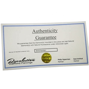 Stampa Personalizzata di Alta Qualità di Biglietti/Voucher/Coupon Anticontraffazione, Stampa Offset su Carta Duplex, Stampa CMYK - Product Image 2