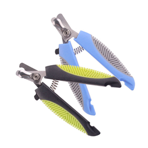 Free File stainless steel Pet Dog Nail Clippers Trimmer Cutter with non-slip handle - Product Image 1