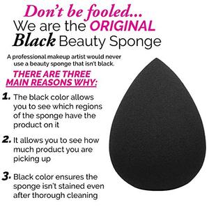 2024 di vendita calda di colore nero Set di <span class=keywords><strong>trucco</strong></span> di bellezza frullatore <span class=keywords><strong>fondotinta</strong></span> di bellezza spugna di miscelazione - Product Image 5