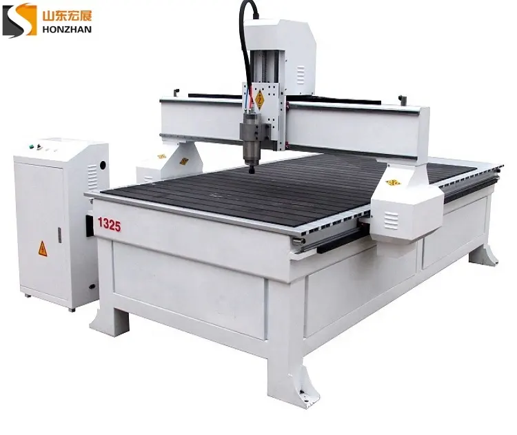 Shandong barato 1300*2500mm roteador CNC de madeira com coletor de poeira para decoração, indústria de gravação e corte