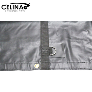 Gris al aire libre tela Pvc camión acero cubierta Tarp - Product Image 2
