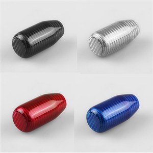 Phổ Trang Trí Xe Phụ Kiện Bánh Răng Thanh Cá Tính Real Carbon Fiber Head Hướng Dẫn Sử Dụng Shift Knob - Product Image 4