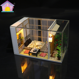 Nueva DIY miniatura encantadora muñeca <span class=keywords><strong>casa</strong></span> con jardín - Product Image 2