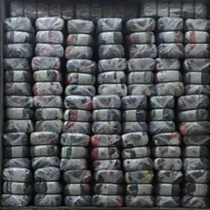 small bales 45kg fashion korea style used clothing for Mozambique east africa used clothes