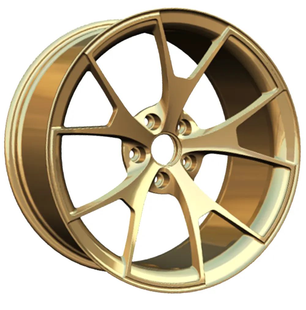 19x9.5 19x10.5 Forged Alloy Wheel rim Golden 5x120 Customized DM040 wheels for M3/M4/Z4/328/750/M5/135/330