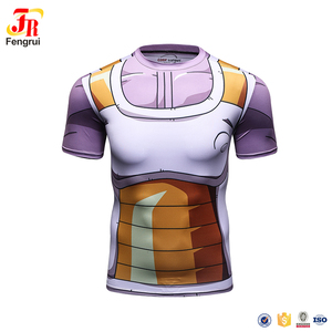 Venta al por mayor <span class=keywords><strong>ropa</strong></span> de Anime <span class=keywords><strong>Dragon</strong></span> <span class=keywords><strong>Ball</strong></span> <span class=keywords><strong>Z</strong></span> hijo de Goku de compresión T camisa - Product Image 2