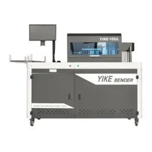 YIKE-15UL قناة الرسالة الانحناء آلة الفولاذ المقاوم للصدأ والألومنيوم