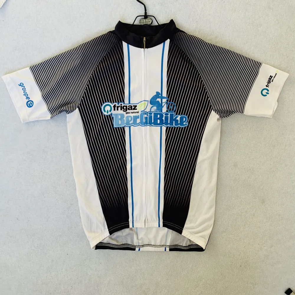 Short sleeves sublimated mens cycling jersey