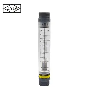 LZM-25G Inline <span class=keywords><strong>Tube</strong></span> Acrylic <span class=keywords><strong>Flowmeter</strong></span> Alta temperatura para água e gás (suporte personalizado OEM para Air Medium) - Product Image 1