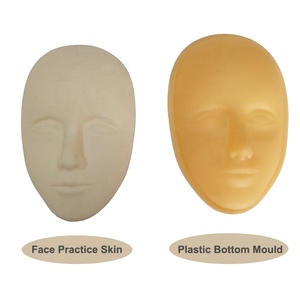Poids léger Silicone <span class=keywords><strong>tatouage</strong></span> Microblading pratique peau 3D tête visage lèvre sourcil <span class=keywords><strong>tatouage</strong></span> peau Mannequin <span class=keywords><strong>poupée</strong></span> visage tête - Product Image 2