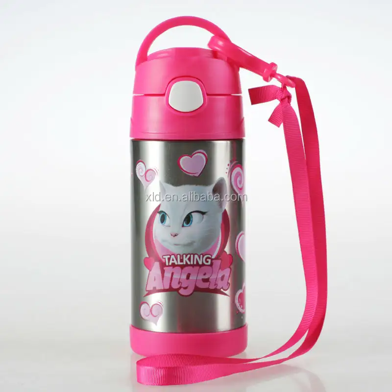 2014 중국 상위 10 판매 제품 600ml 플라스틱 어린이 음료 물병 스포츠 병 화면