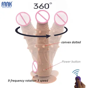 Faak G307 Realistische Dildo Vibrator Voor Vrouwen Masturbatie Vibrerende Dildo Met Afstandsbediening Voor Vrouwen Sex Toys