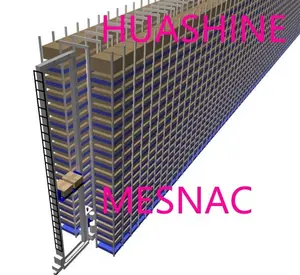 스태커 크레인에 의한 미니로드 창고 ASRS 자동저장랙시스템의 HUASHINE 인텔리전트 품질 프로젝트