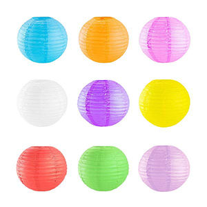 Trung Quốc Nhà Máy Tất Cả Các Hình Dạng Phổ Biến Bóng Hình Dạng Giấy Gạo Đèn Bóng Râm Gấp Treo Chụp Đèn Nhỏ Đóng Gói - Product Image 3