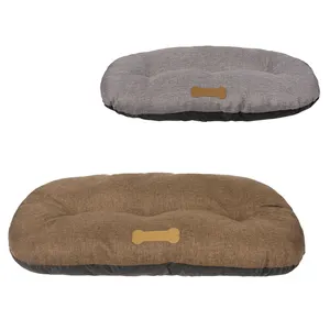 Sofá cama de piel sintética Extra grande de lujo para perros y gatos, moderno, de gran calidad, gris, barato