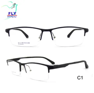 wenzhou aluminum optical specs custom eyeglass frames for men