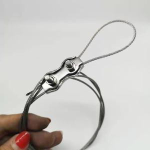 Clip per Cavi in Acciaio Inox a Singola/Doppia Sella, CLIP DUPLEX - Product Image 2