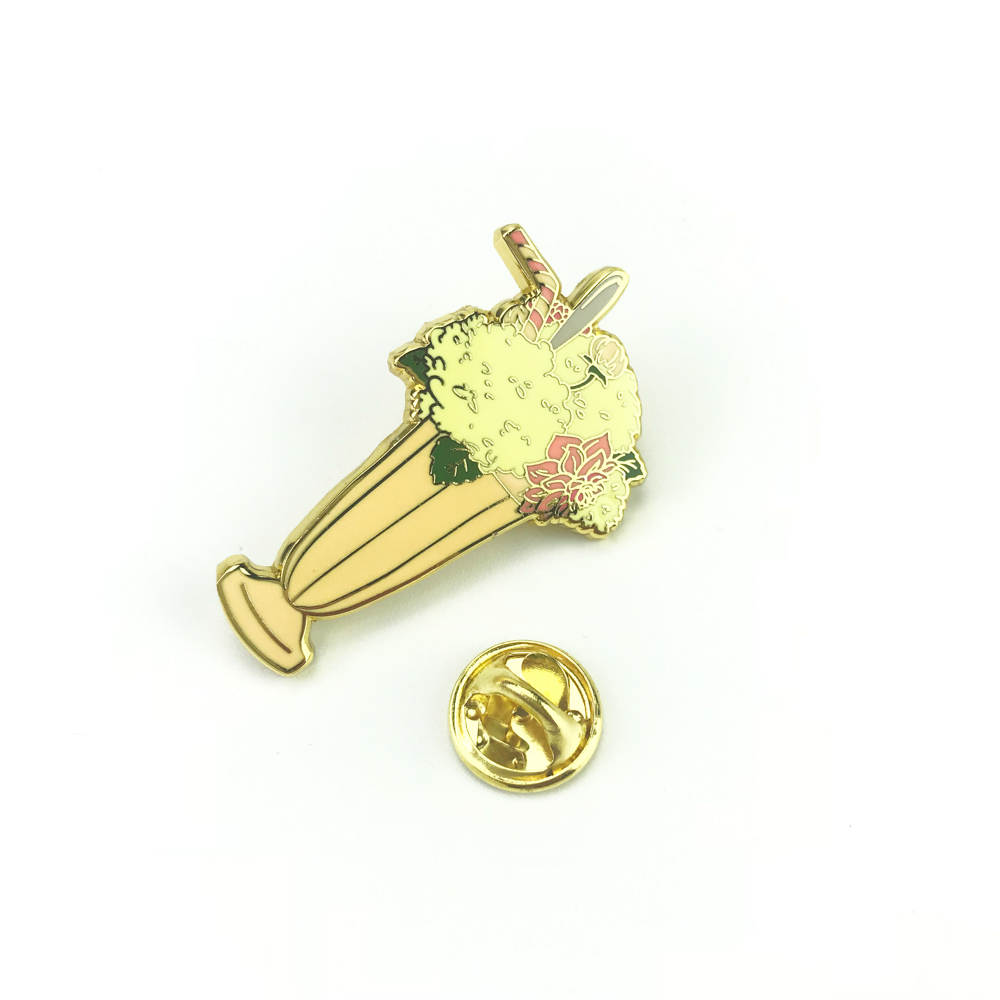 Заказной твердый блеск эмаль на булавке на значки с вашим логотипом