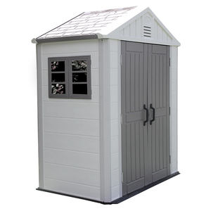 HDPE plastic outdoor garden shed for storage tools outside