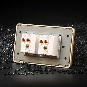 Bihu americano marcas de interruptores de luz defond conmutadores 2 Gang 2 interruptor de pared manera - Product Image 3