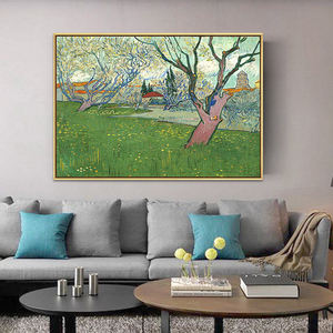 Dipinto a mano di alta qualità incorniciato personalizzato vincent <span class=keywords><strong>van</strong></span> <span class=keywords><strong>gogh</strong></span> tela paesaggi pittura a olio - Product Image 6