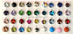 <span class=keywords><strong>Chaton</strong></span> Montee cuentas de topacio de revisión broche de diamantes de imitación de cristal - Product Image 2