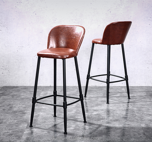 2017 En Gros personnalisé durable pu en cuir selle siège tabourets de bar pour la vente - Product Image 5