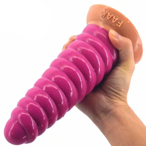 FAAK G111 Stimulative शंख आकार गुदा प्लग मालिश सेक्स खिलौना वयस्क पशु dildo पशु आकार dildo बट प्लग गुदा खिलौने - Product Image 1