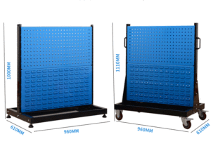 Lỗ Đục Lỗ Kim Loại Hiển Thị Đứng Giá Cho Các Công Cụ - Product Image 4