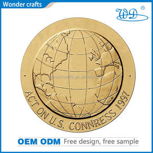 Top <span class=keywords><strong>vente</strong></span> produits chine fournisseur haute qualité échantillon gratuit valeurs militaires perforée en laiton pièces plaquées or - Product Image 3