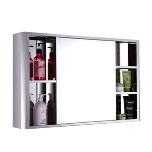 Bar <span class=keywords><strong>CASA</strong></span> DE ACERO INOXIDABLE baño gabinete con espejo - Product Image 1