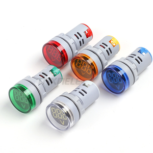 22mm AC60-500V <span class=keywords><strong>LED</strong></span> Groß anzeige Voltmeter <span class=keywords><strong>Digital</strong></span> anzeige Volt Anzeige Signal Lampe Spannungs messer Lichter <span class=keywords><strong>Tester</strong></span> - Product Image 3
