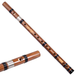 Kelas Tinggi Suling Bambu Opsional C/E/D/F/G Nada Recorder Seruling