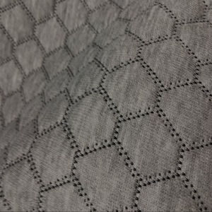 De haute Qualité Textile de Maison 70% POLY 30% BRUYÈRE <span class=keywords><strong>GRIS</strong></span> VISCOSE tricot toile à matelas Tissu - Product Image 4