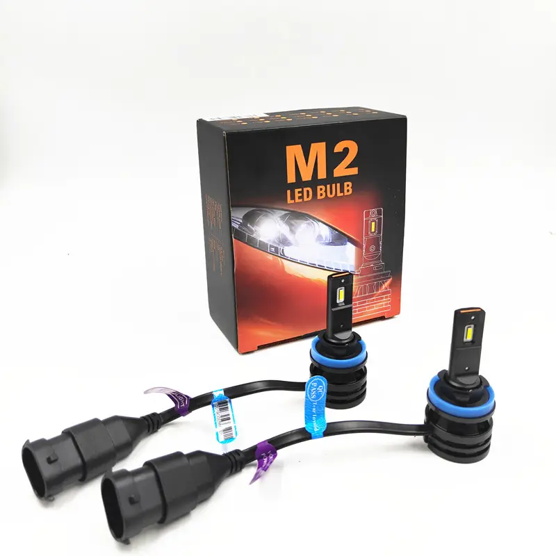 M2カーLEDヘッドライトヘッドランプ電球H1H3 H7 H8 H9 H11 9005 9006 5202 PSX24 880 881 H4 H139004自動LEDヘッドフォグ照明電球