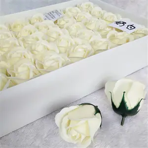 2021 colorful artificial soap flower wholesale for diy