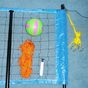 Plegable entrenamiento <span class=keywords><strong>de</strong></span> voleibol neto ajustado con el poste - Product Image 1