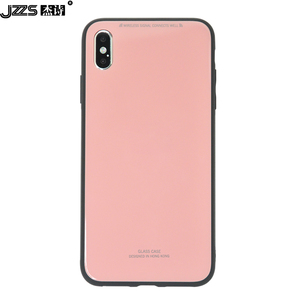 Cuatro colores nuevo producto templaron vidrio trasero <span class=keywords><strong>funda</strong></span> <span class=keywords><strong>de</strong></span> teléfono para for <span class=keywords><strong>iphone</strong></span> <span class=keywords><strong>MAX</strong></span> <span class=keywords><strong>XS</strong></span> - Product Image 1