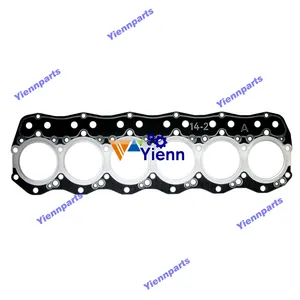 6D14 Mesin Cylinder Head Gasket untuk Mitsubishi Diesel Engine Perbaikan Bagian ME071326 ME071232 ME071731